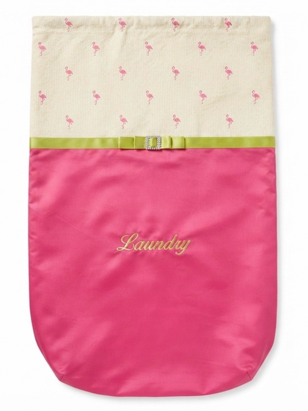 Large Embroidered hanging Laundry Bag Royal Accessories XL absolutely beautiful‌